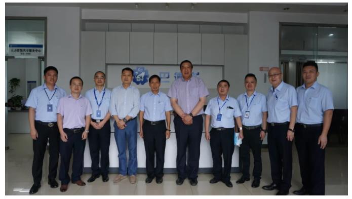 Mr. Zhu Dongqing, secretary general of China Building Waterproof Association and Mr. Chen Weizhong, Chairman of Keshun Waterproof visited Badfu